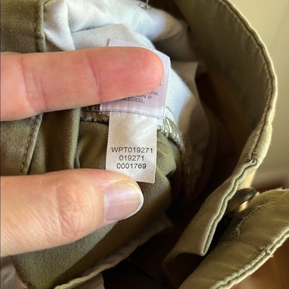 J.Jill Women’s Olive Green Brown Live- In Chino Pants Casual Office Wear Sz 14 - Picture 9 of 9